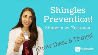 Shringrix the Shingles vaccine  6 Things to Know and vs Zostavax [upl. by Ahsi460]