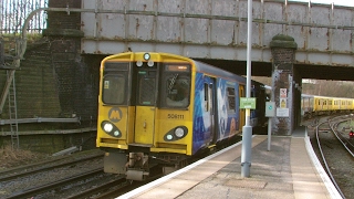 Half an Hour at 216  Birkenhead North Station 1022017  Class 507 508 terminus [upl. by Irelav860]