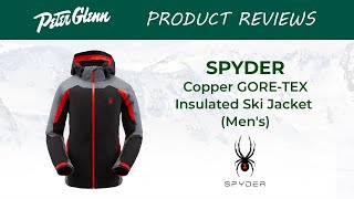 2019 Spyder Copper GORETEX Insulated Ski Jacket Review [upl. by Jewell]