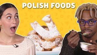 We Tried Polish Foods  Taste Test  Food Network [upl. by Esile956]