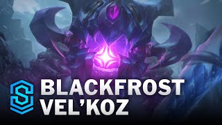 Blackfrost VelKoz Skin Spotlight  League of Legends [upl. by Nylaehs]